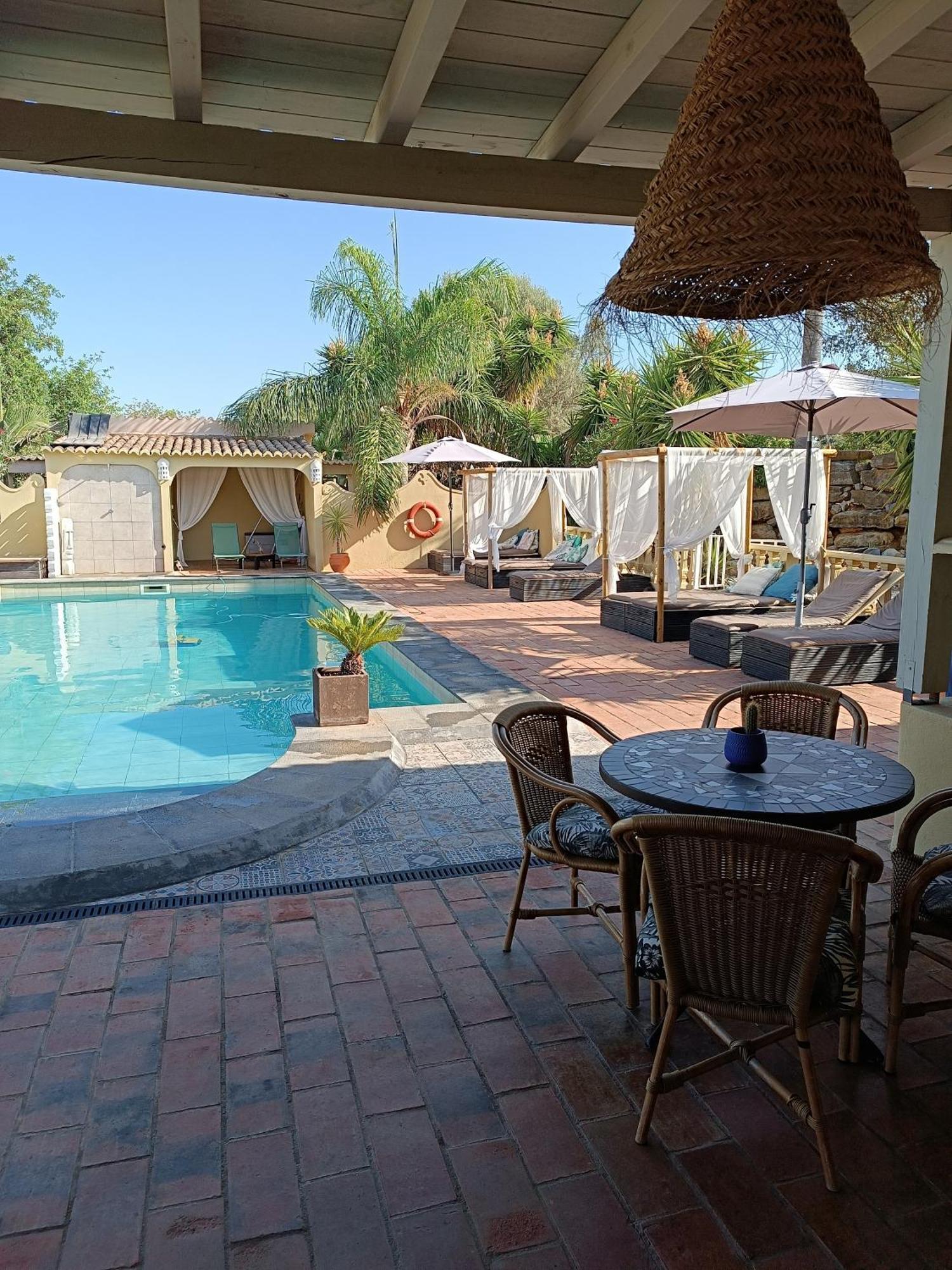 Bed and Breakfast Quinta Pereiro Tropic Garden, Algarve Moncarapacho Zewnętrze zdjęcie